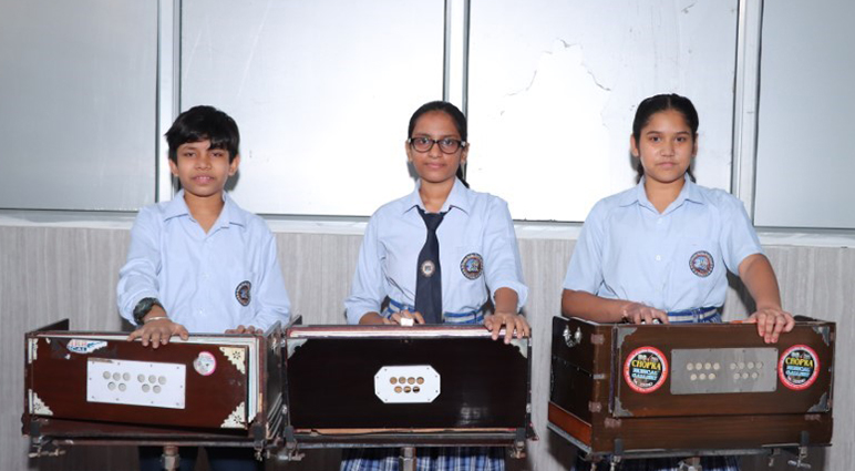 Music Activity at Greater Noida World School
