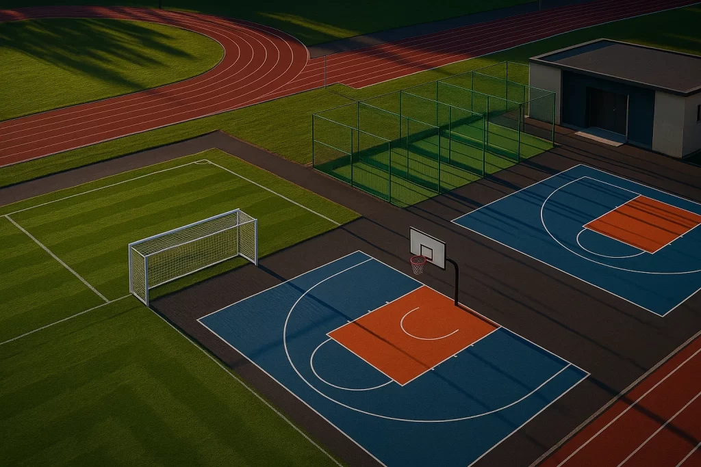 Deserted Sports Complex