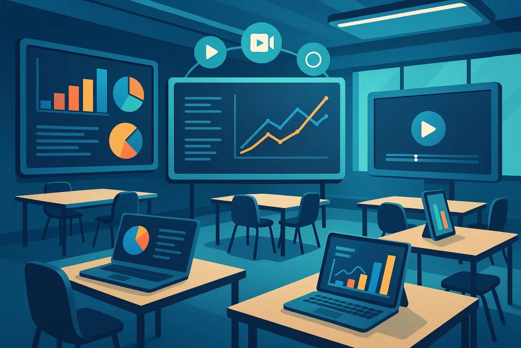 Technology-enabled collaborative learning environment.