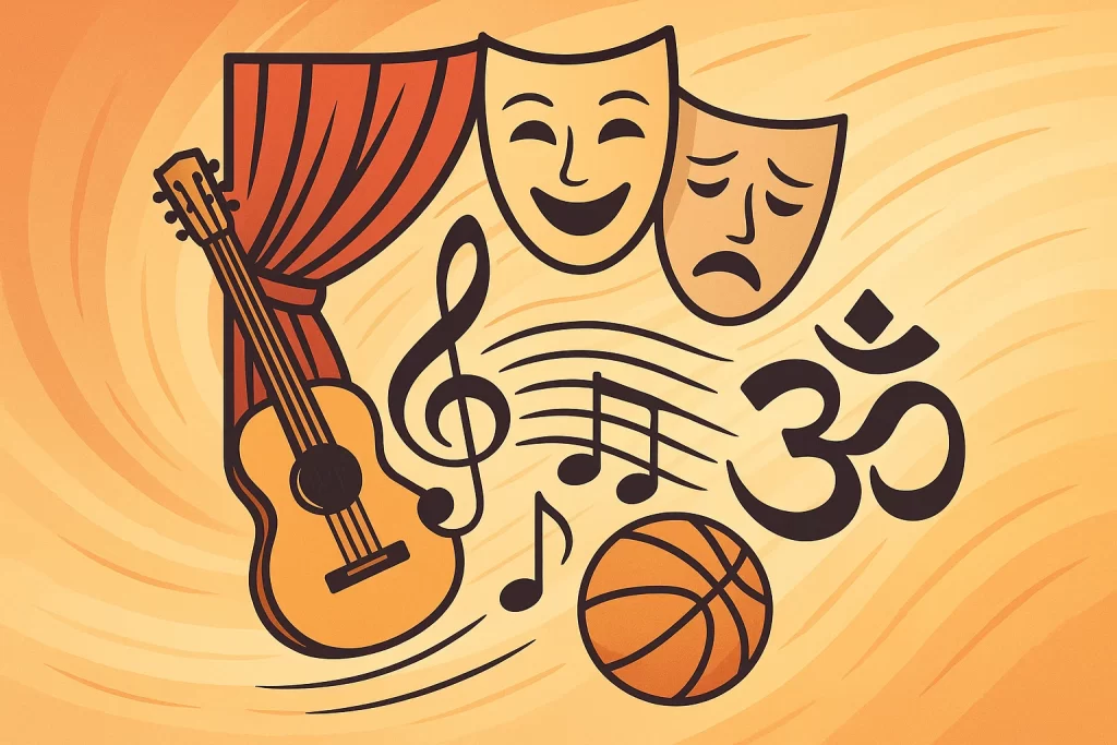 Extra-curricular activities supporting creative development in modern education