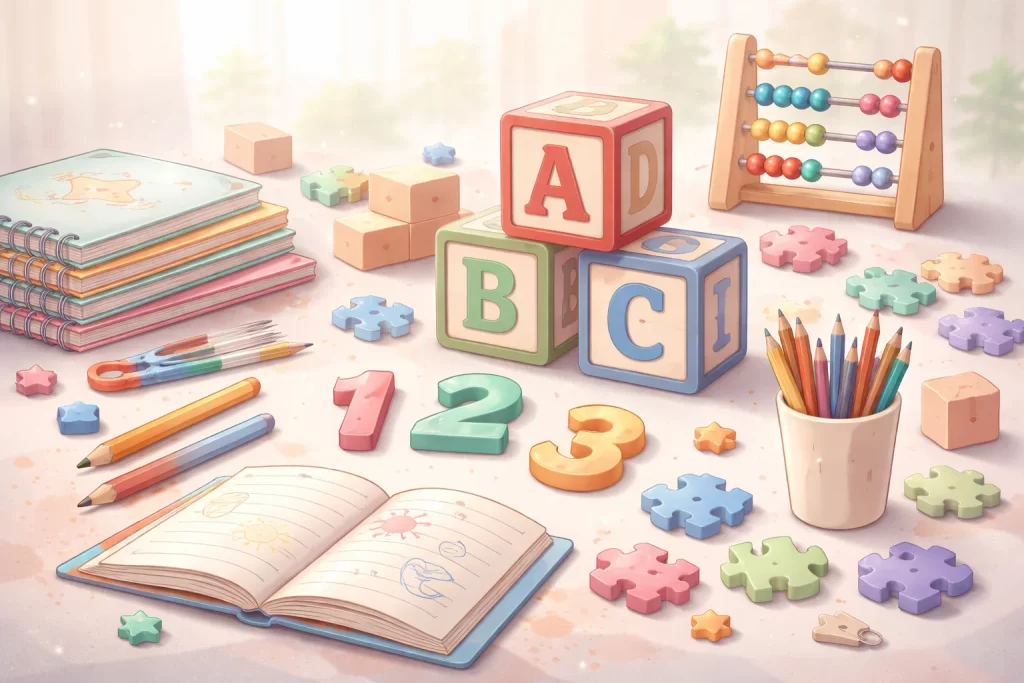 Conceptual learning and academic development in a structured school environment