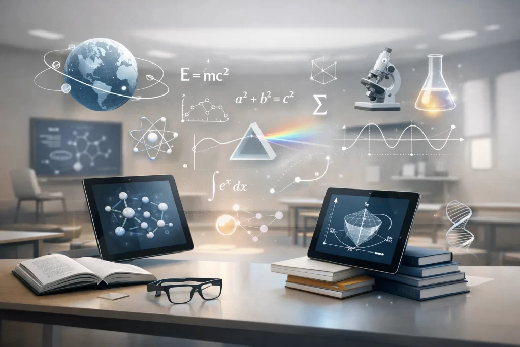 Future ready CBSE education concept illustration