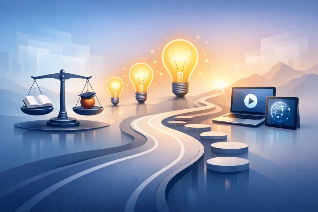 Holistic education and future career readiness concept