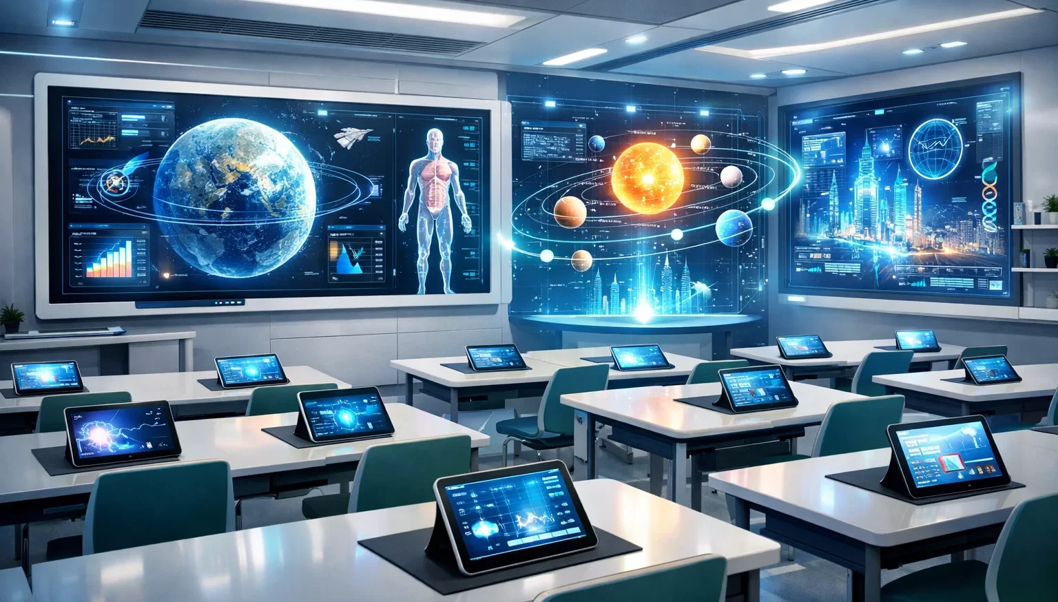 Smart Schools Greater Noida with digital classrooms