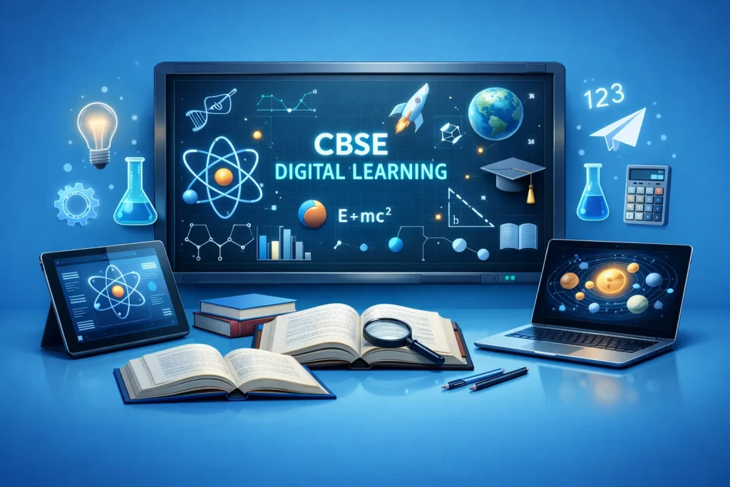 CBSE school digital learning environment