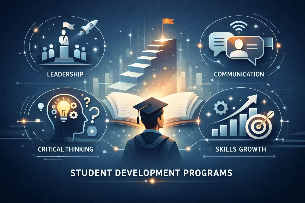Student development programs supporting holistic education